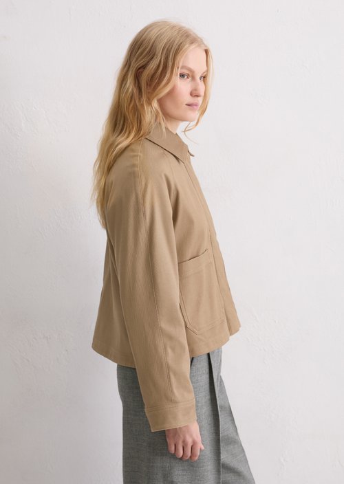 Indoor jacket regular — Soft Mocca