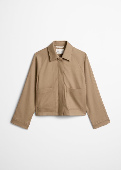 Indoor jacket regular — Soft Mocca