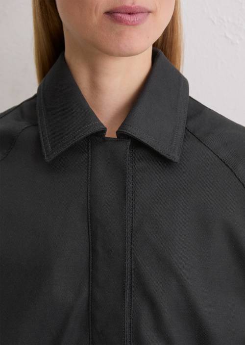 Binnenjas regular Deep Night Blue in detailaanzicht