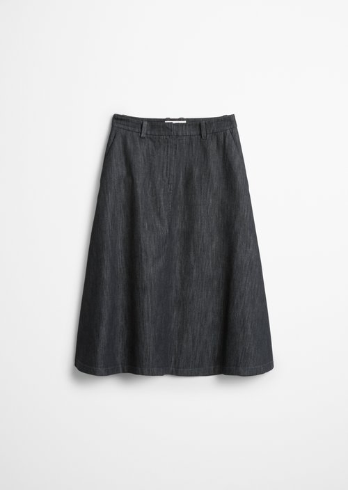 Flared skirt — Dark Blue