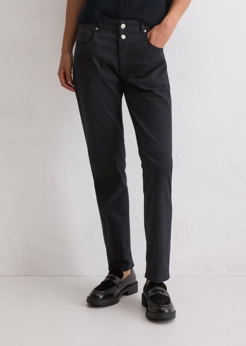 Pants model Theda boyfriend — Deep Night Blue