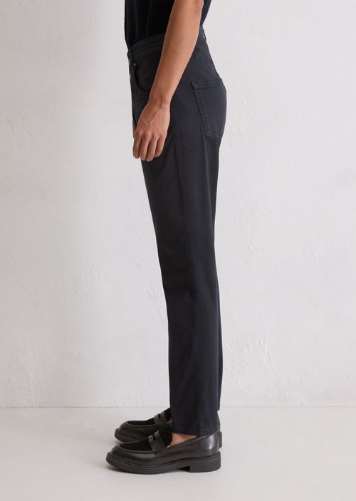 Pants model Theda boyfriend — Deep Night Blue