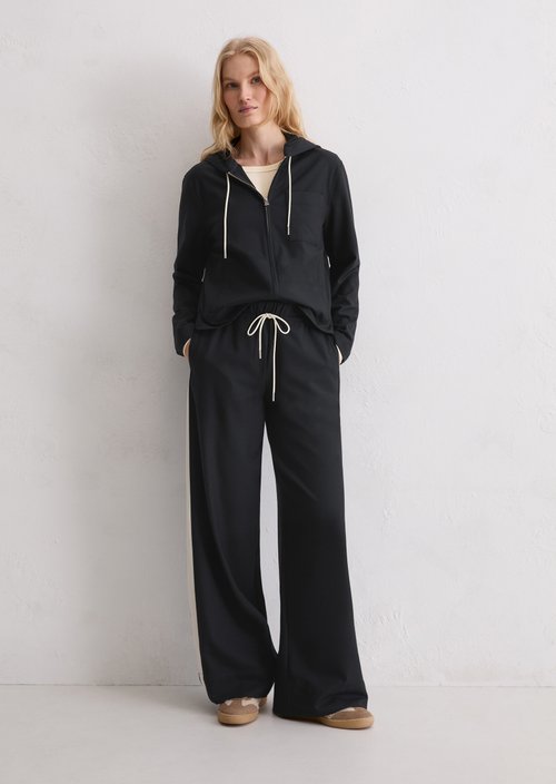 Indoor hooded jacket regular — Deep Night Blue