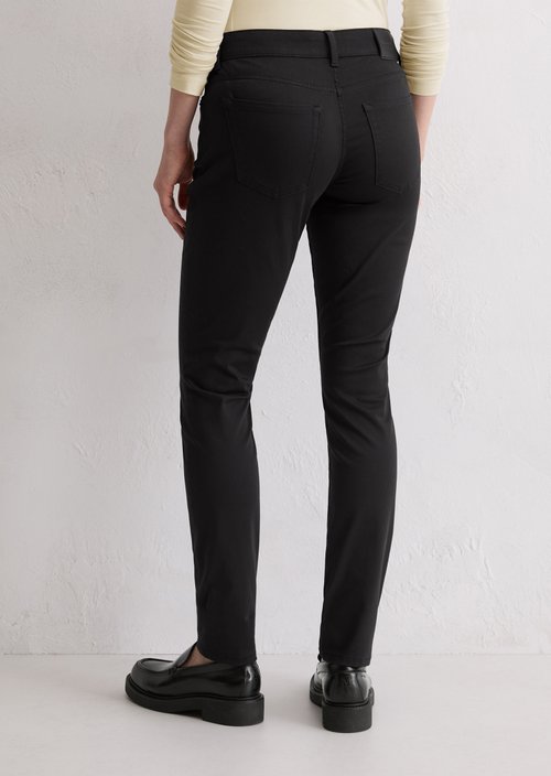 Pants model Alby slim — Black
