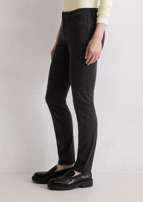 Pants model Alby slim — Black