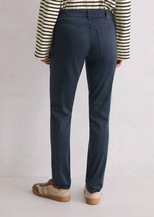 Pants model Alby slim — Dark Navy