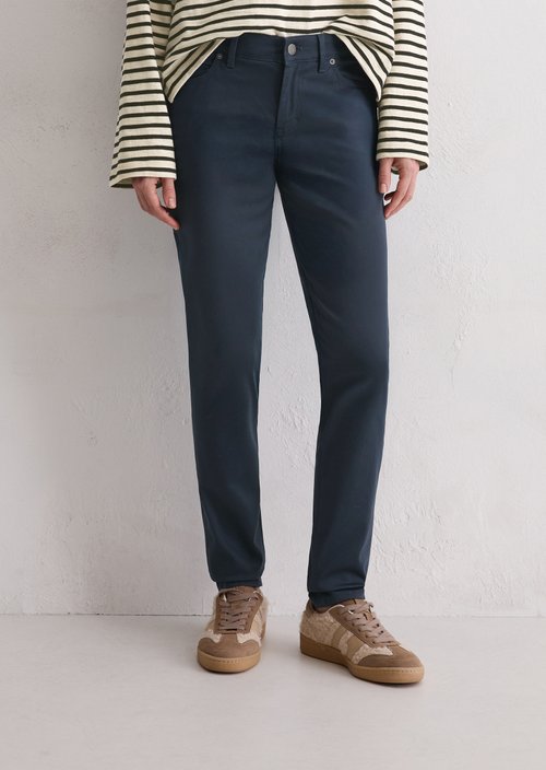 Pants model Alby slim — Dark Navy