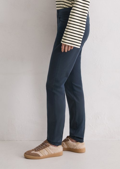 Pants model Alby slim — Dark Navy