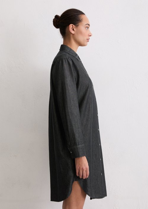 Shirt dress regular — Dark Blue