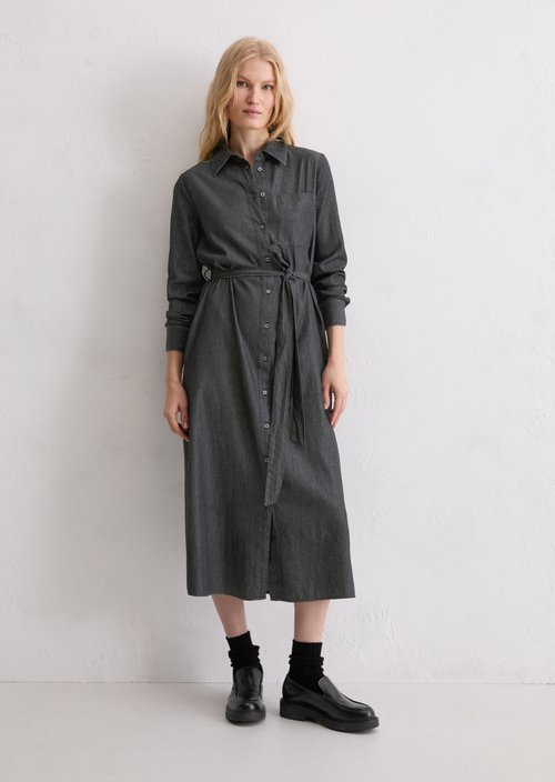 Shirt dress regular — Dark Blue