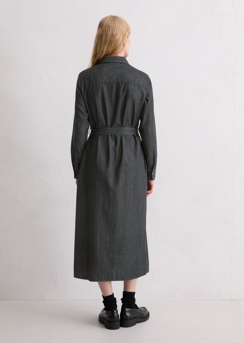 Shirt dress regular — Dark Blue