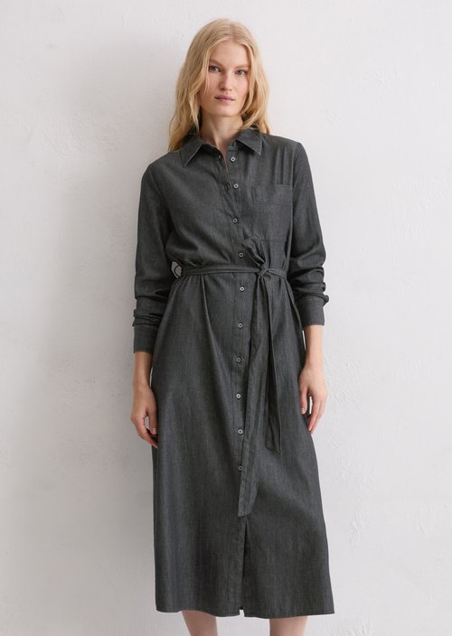 Shirt dress regular — Dark Blue