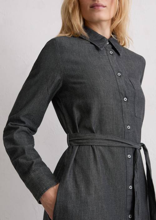 Shirt dress regular Dark Blue in detail view