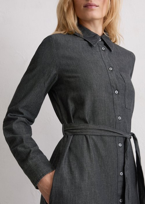 Shirt dress regular — Dark Blue