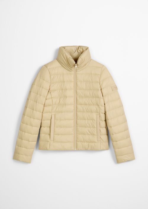 Lightweight quilted jacket fitted — Stormy Sand