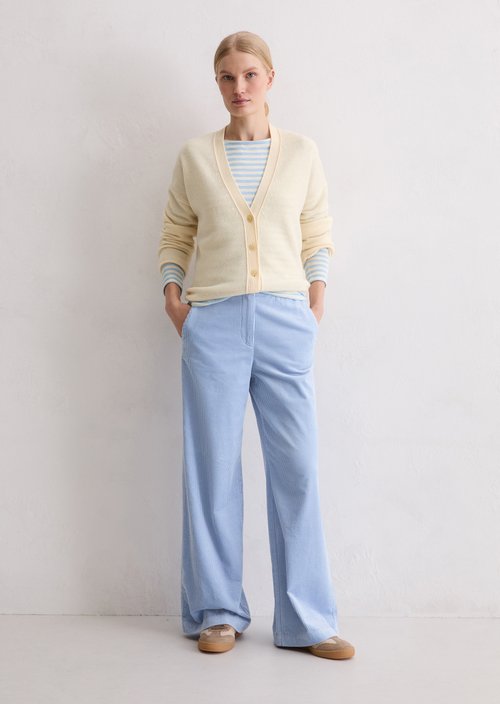 Corduroy pants wide — Soft Sea