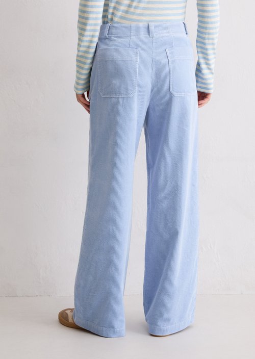 Corduroy pants wide — Soft Sea