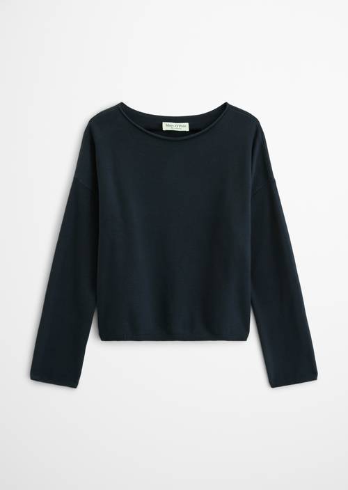Feinstrickpullover loose Manic Midnight in freigestellter Ansicht ohne Model