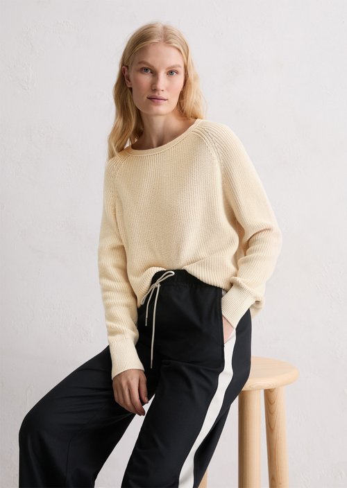 DfC sweater loose — Raw Cream
