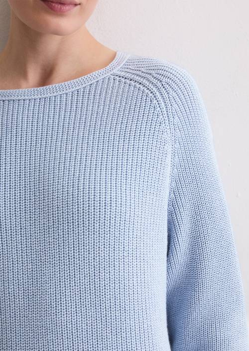 DfC Pullover loose Soft Sea in Detailansicht