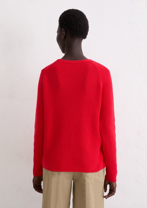 DfC sweater loose — Bright Red