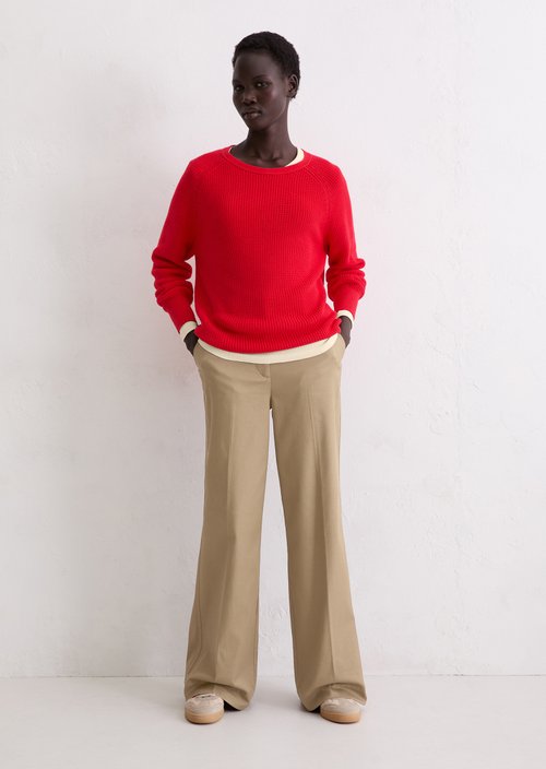 DfC sweater loose — Bright Red