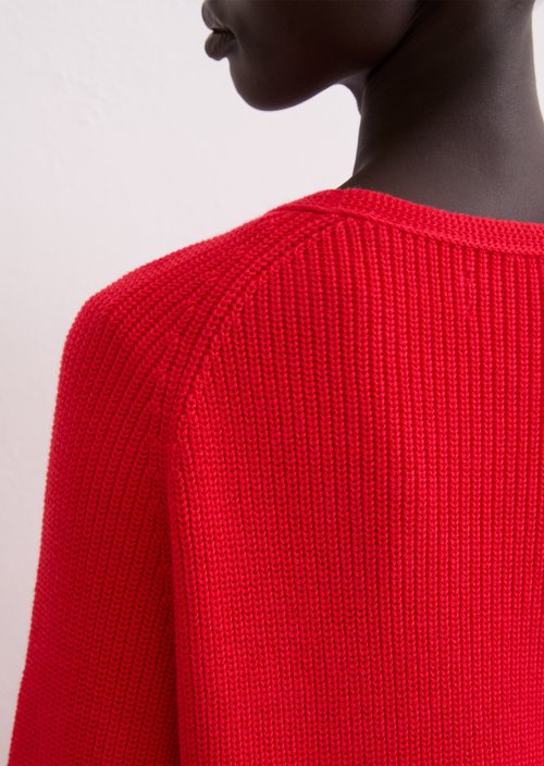 DfC sweater loose — Bright Red