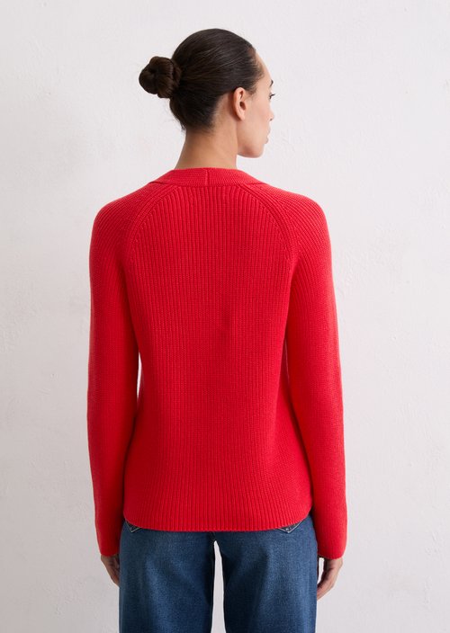 DfC sweater regular — Bright Red