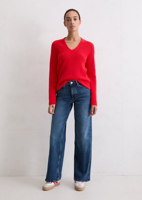 DfC sweater regular — Bright Red