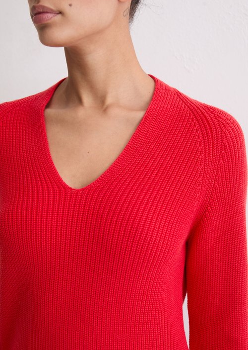 DfC sweater regular — Bright Red