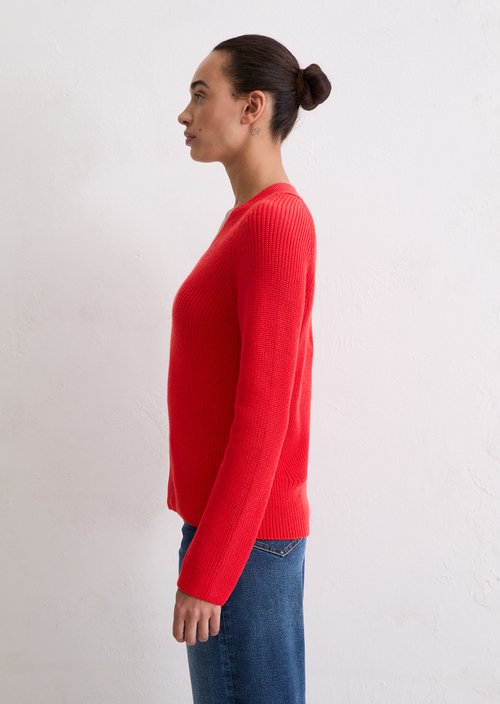 DfC sweater regular — Bright Red