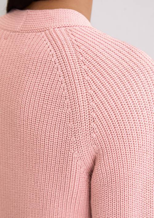 DfC Pullover regular Natural Rose in Detailansicht