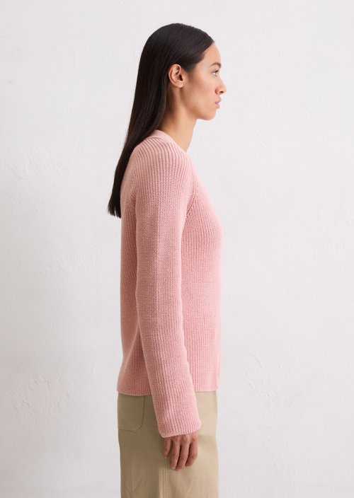 DfC sweater regular — Natural Rose