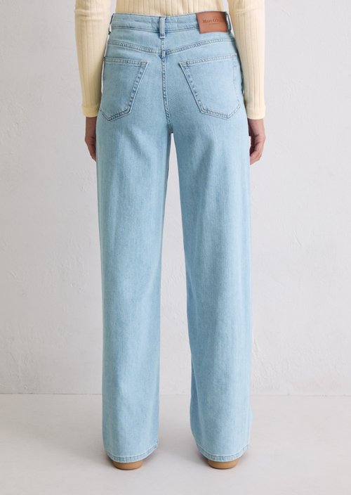 Jeans model Tolva wide long — Light Blue