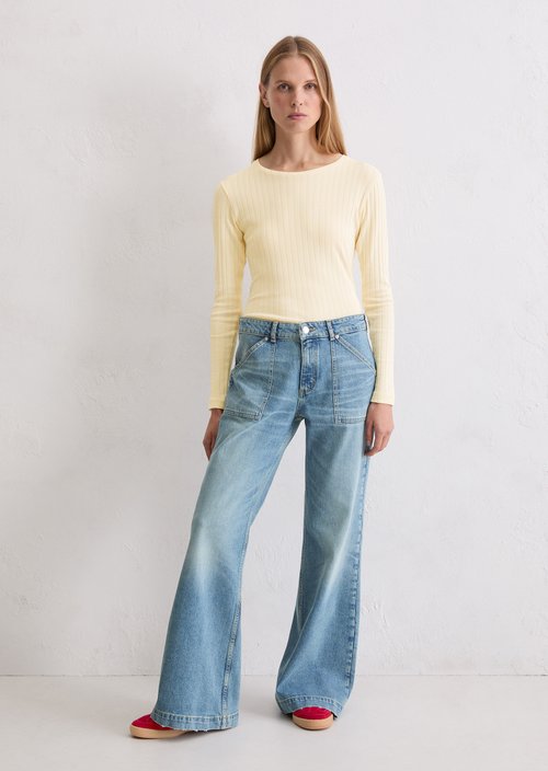 Jeans model Caya — Medium Blue