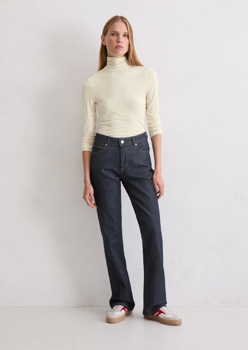 Jeans model Kiruna flared — Dark Blue