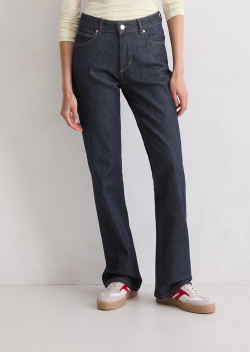Jeans model Kiruna flared — Dark Blue