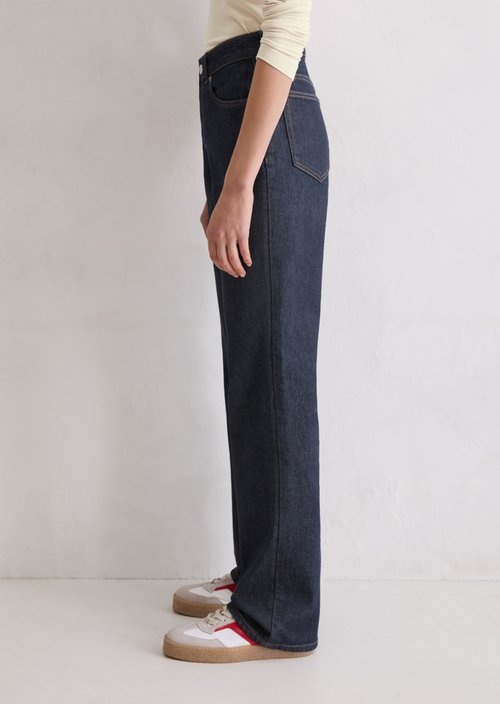 Jeans model Kiruna flared — Dark Blue