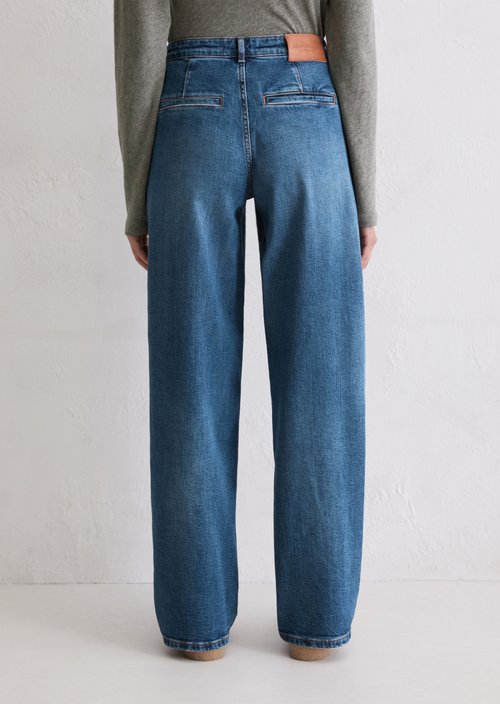 Jeans model Luma wide — Medium Blue