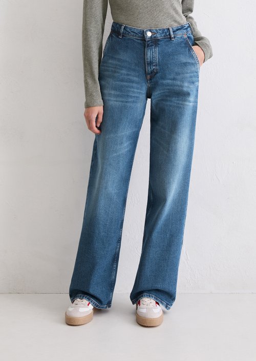 Jeans model Luma wide — Medium Blue