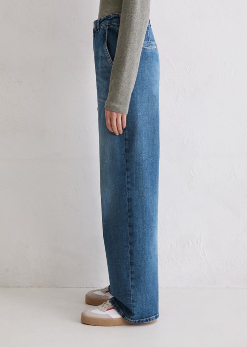 Jeans model Luma wide — Medium Blue
