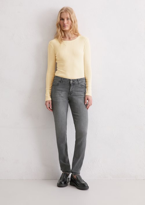 Jeans model Alby slim — Dark Grey