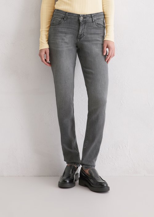 Jeans model Alby slim — Dark Grey