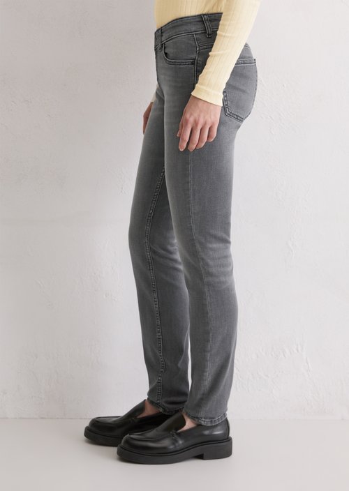 Jeans model Alby slim — Dark Grey