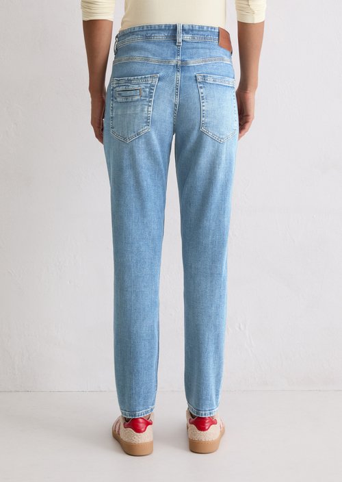 Jeans model Theda boyfriend cropped — Medium Blue