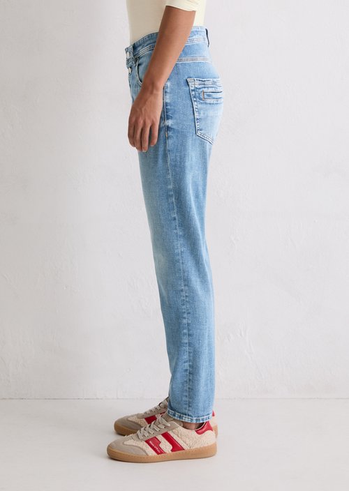Jeans model Theda boyfriend cropped — Medium Blue