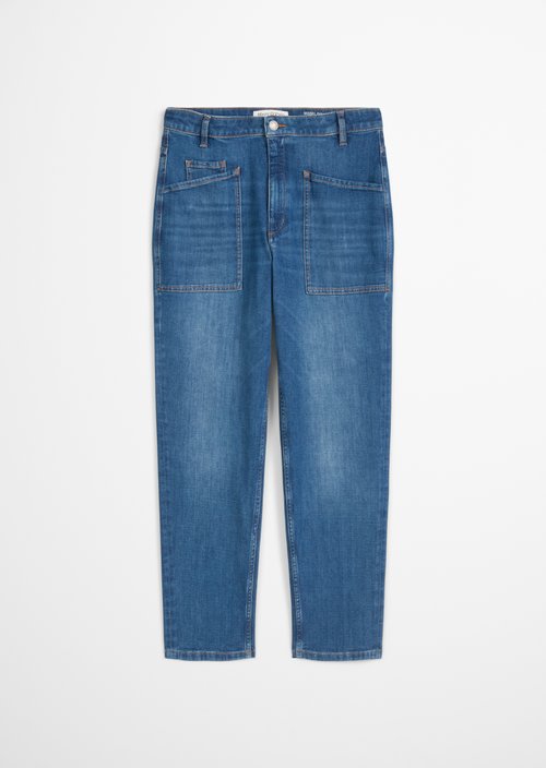 Jeans model Iva boyfriend cropped — Dark Blue