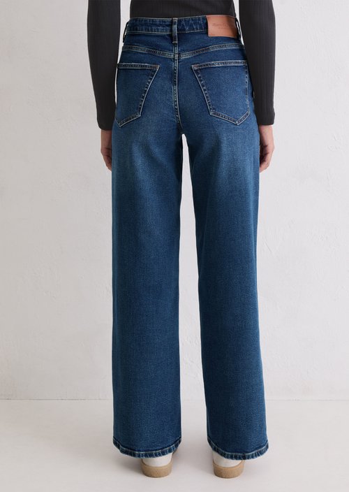 Jeans model Tolva wide — Dark Blue