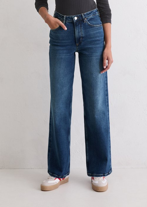 Jeans model Tolva wide — Dark Blue