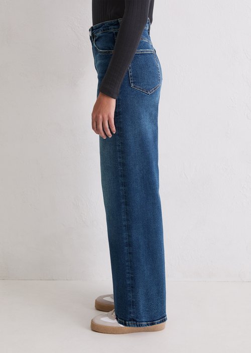 Jeans model Tolva wide — Dark Blue